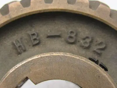 Boston HB-832 4" OD 32 Teeth 1-1/4" Bore Left Hand 14.5° Helical Gear