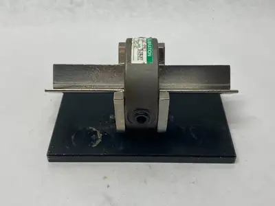 Used MAHR DIMENSIONAIR 2-JET AIR RING GAUGE W/ GUIDE CHUTES & BASE PLATE Air Gages Michigan US | Maverick Industrial Sales #1122812