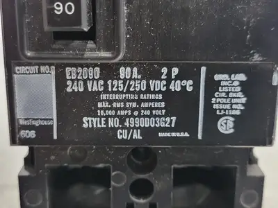 USED WESTINGHOUSE EB2090