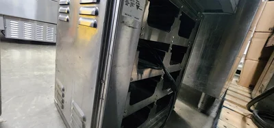 Used Duke Used DUKE FWM3-42 Pass-Through Heated Food Warmer Holding Cabinet 208 Volts Hot Food Warming, Holding, & Transport Cabinets Illinois US | Falcon Restaurant Supply #1376447