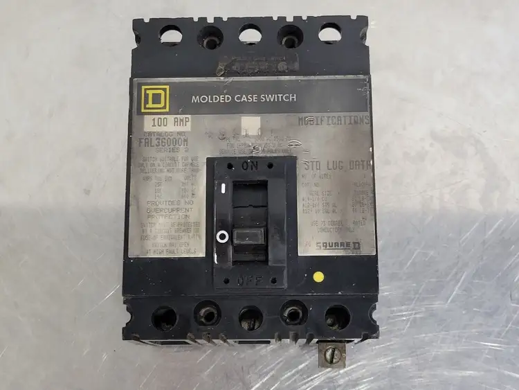 Used SQUARE D FAL36000M Switchgears British Columbia CA | Lenmark #241762