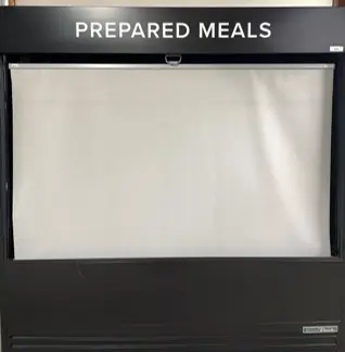 182-0153 True Self Contained Cooler with Night Curtain