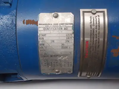 U51A 463492-EV | Reliance U51A Duty Master Unibrake 575V 3400RPM 3PH 463492-EV - Used