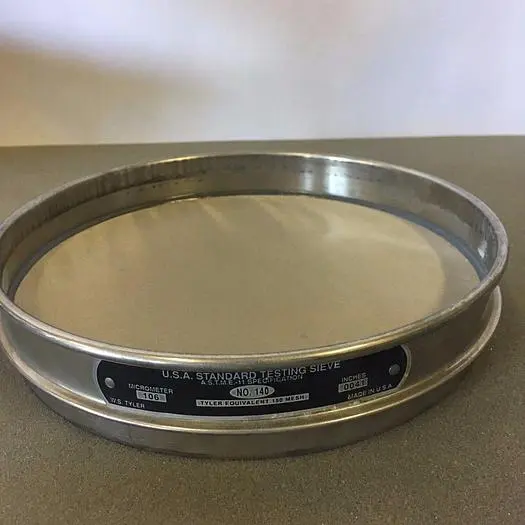 U.S.A Standard Testing Sieve No. 140 Micrometer 106 .0041''