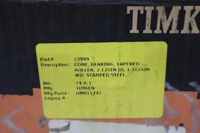 TIMKEN HM911242-90010 / HM91124290010 (NEW IN BOX) BEARING STOCK 5127CC