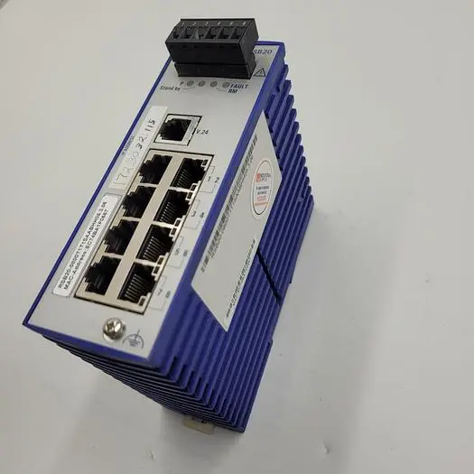 Used HIRSCHMANN HIRSCHMANN RSB20 RAIL SWITCH RSB20-0800T1TSAABHH05.3.06 Network Switches | ND Industrial Surplus #1225458