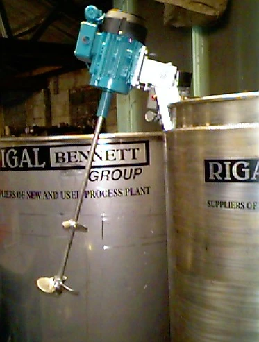 Rigal-Bennett Clamp-On Stirrer, 0.37 kW