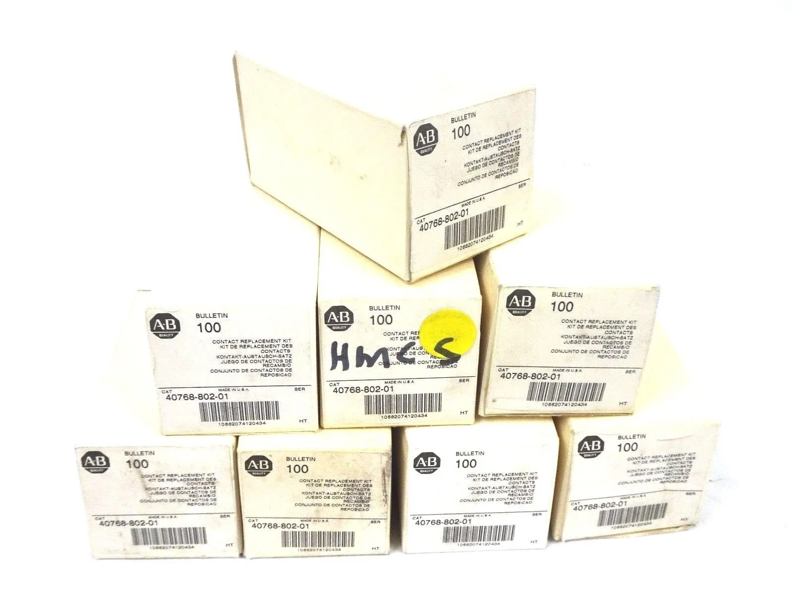 8 NEW ALLEN BRADLEY 40768-802-01 CONTACT KITS 4076880201