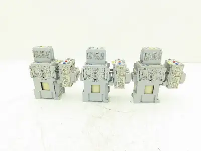 Allen Bradley 193-EA1EB Motor Starter Overload Relay 1.6-5A 120V Coil Lot of 3
