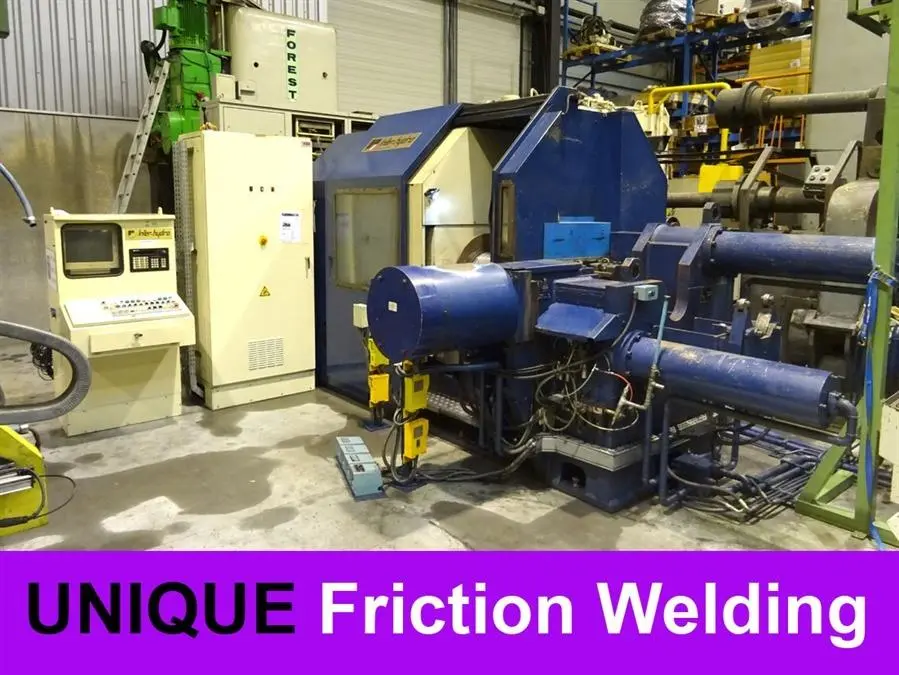 USED SMFI INTER HYDRO CNC FRICTION WELDING LATHE