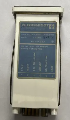 Used VEEDER-ROOT 797105-037 Industrial Controls Ohio US | Surplus Asset Holdings #1242402