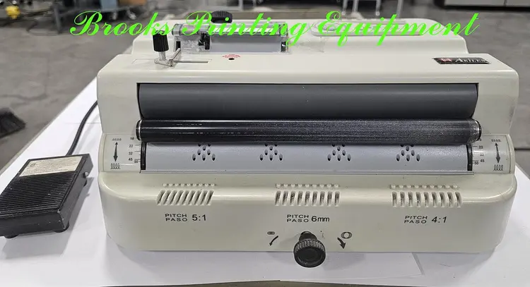 Used AKLIES E1 Binding Equipment North Carolina US | BROOKS PRINTING EQUIPMENT #391553