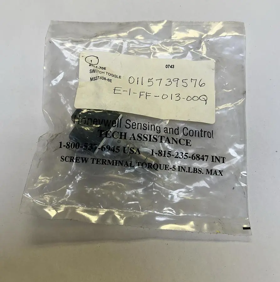 Used HONEYWELL 2TL1-70E Miscellaneous Equipment (Electrical & Power) | Surplus Asset Holdings #1188932