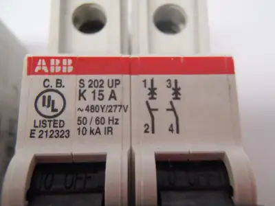Used ABB Miniature Circuit Breaker Circuit Breakers Michigan US | Maverick Industrial Sales #1394524