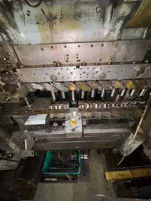 US Baird 4L37 Transfer Press 14 Op Die Set 3 Row Stagger Feed