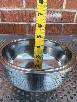 Stainless Steel  Cylindrical Reducer 1 1/2" to 6 1/2" Sanitary Fittings
