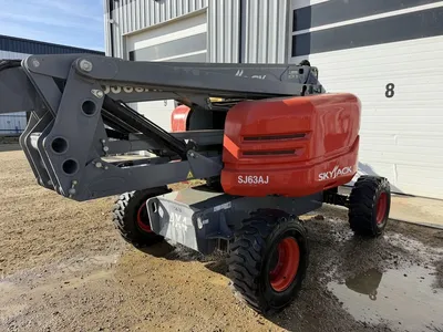Used 2017 SKYJACK SJ63AJ ARTICULATING BOOM LIFT Articulating Boom Lifts Alberta CA | Adcock Equipment #1502434