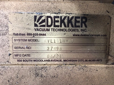 USED Dekker RVL111H-03