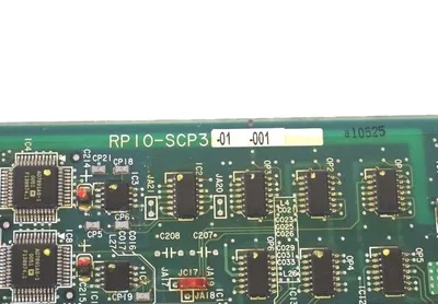 USED MITSUBISHI RPIO-SCP3-01-001 CONTROL BOARD HX44342 , CE14814PO