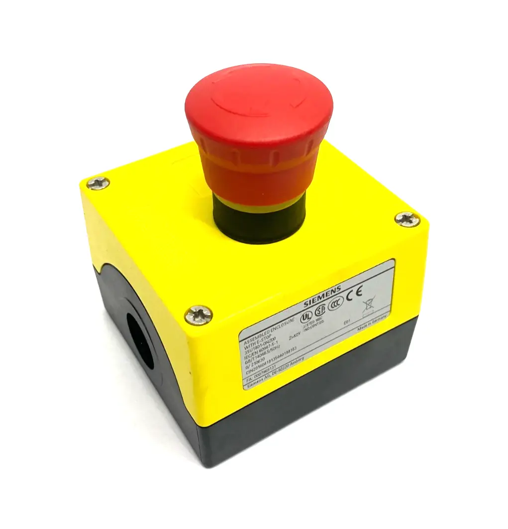 USED SIEMENS SIRIUS ACT PLASTIC EMERGENCY STOP HOUSING ENCLOSURE