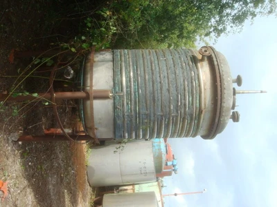 2050 L S/S Limpet Coiled Reactor