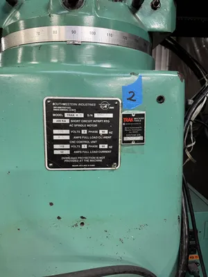 SOUTHWESTERN INDUSTRIES TRAK K3 Vertical Mill | RELCO MACHINERY (10)