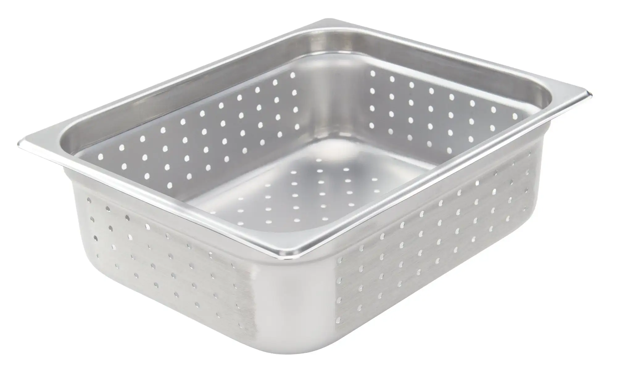 Perforated Steam Pan, Half Size 4"D, 22 Ga S/S (6 Each)