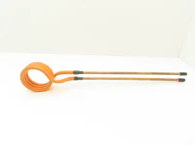 Thermatool Induction Coil High Freq 3"ID Triple Turn Tubes 16"