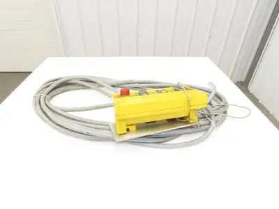Rose Teach Pendent Hand Remote Controller 22mm Push Buttons W/50Ft Cord