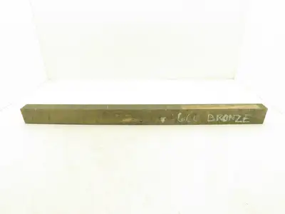 660 Bearing Bronze Stock Rectangle Oversize Flat Bar 1-1/2"x 2-1/2"x 35"L  48lbs