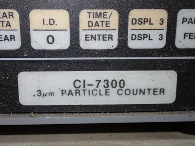 Used CLUMET CI7300 Particle Counters Ohio US | HGR 24 #864212