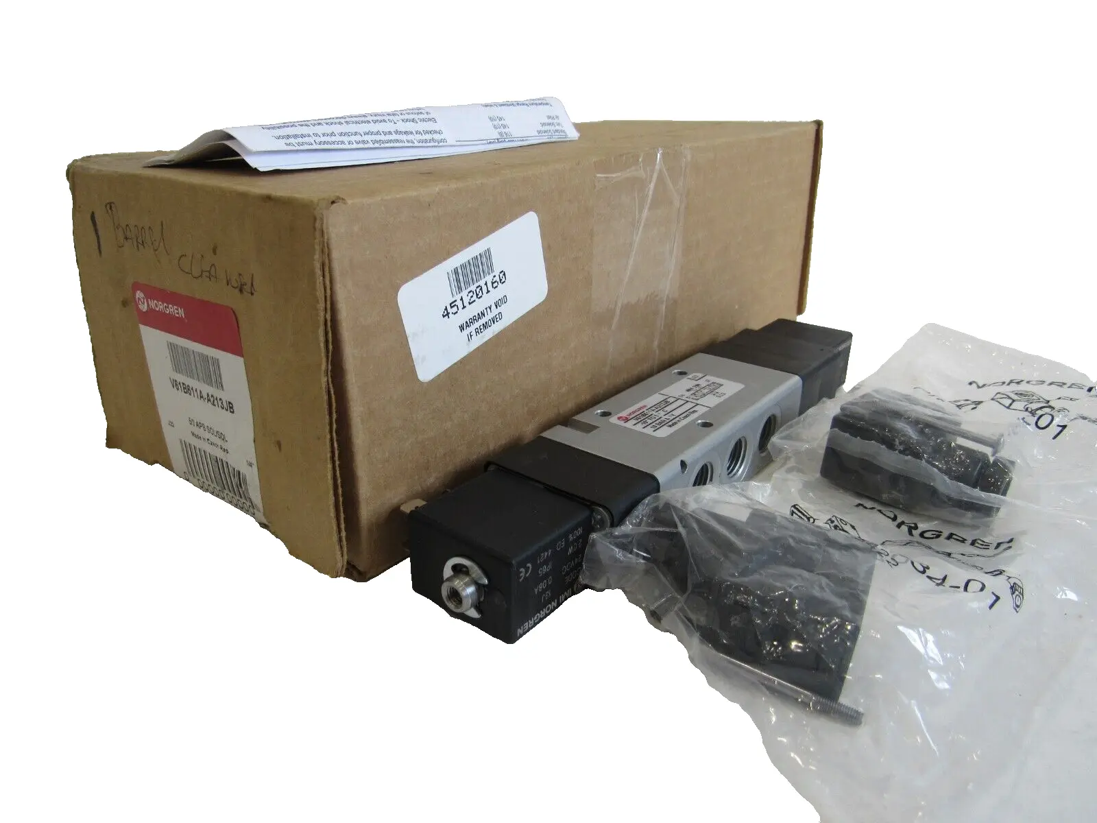 NEW NORGREN V61B611A-A213JB SOLENOID VALVE V61B611AA213JB