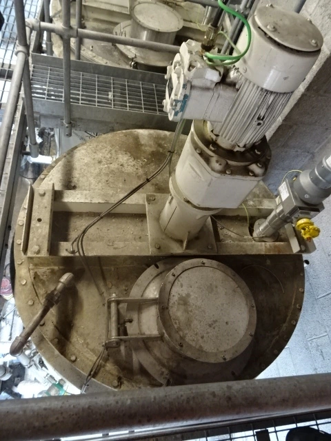 5.5 kw 78 Rpm Inline Geardrive motor FLP