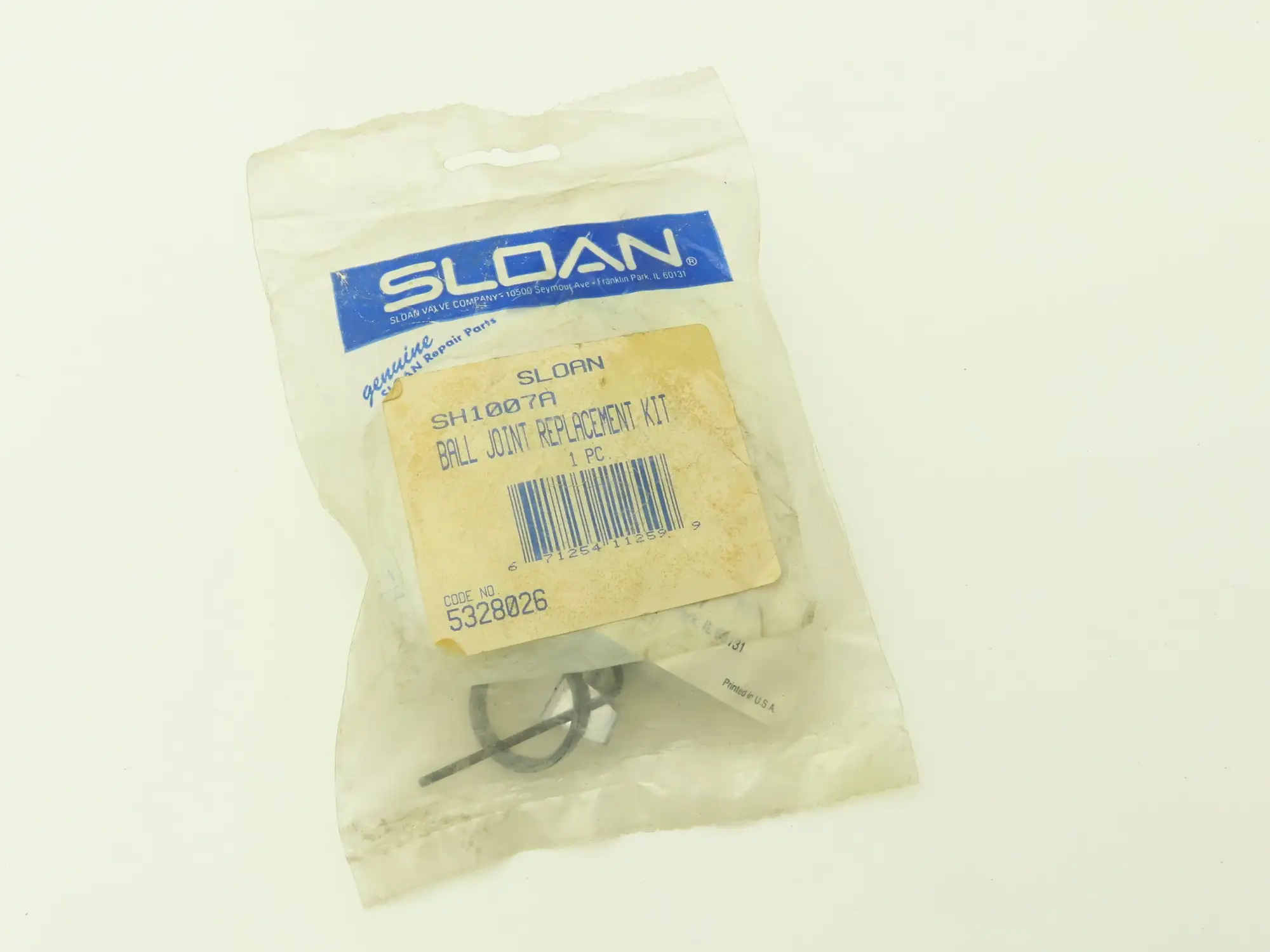 Sloan SH1007A Showerhead Ball Joint Coupling with Volume Control 1/2"NPT