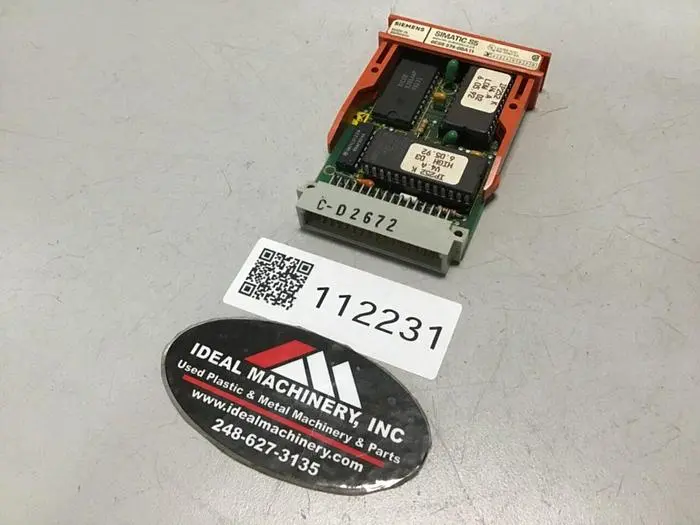 Used SIEMENS / VAN DORN 6ES5 374-0BA11 Circuit Boards Michigan US | Ideal Machinery #580282