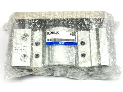 MGPM80-25Z | SMC  MGP Compact Guide Cylinder 80mm Bore 25mm Stroke - New