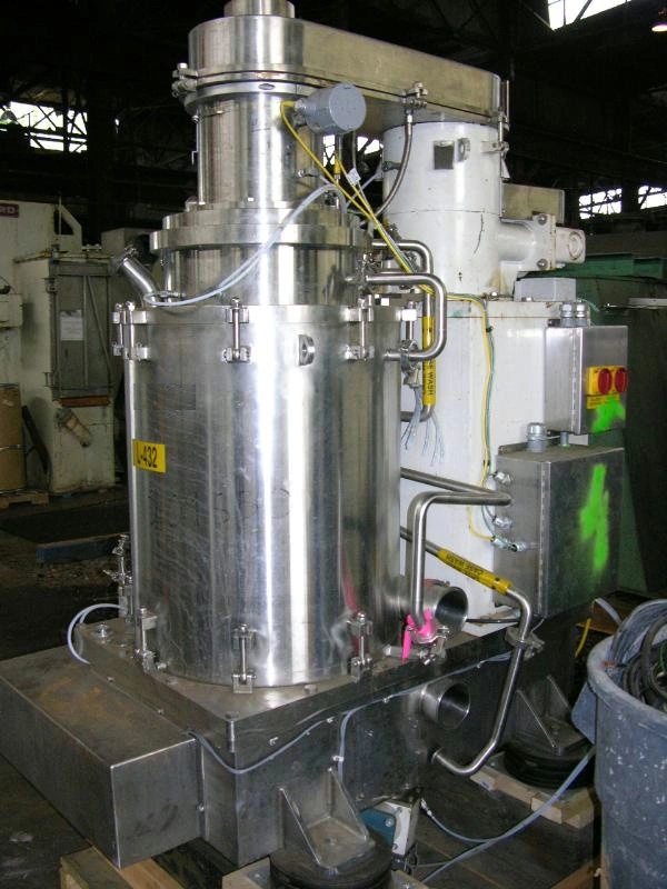 Carr HC-18 High-Centrate self-cleaning clarifier, Titanium.