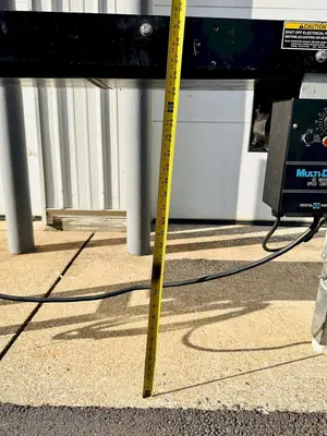 6-Foot Infeed / Outfeed Conveyor w/DC Motor Speed Control