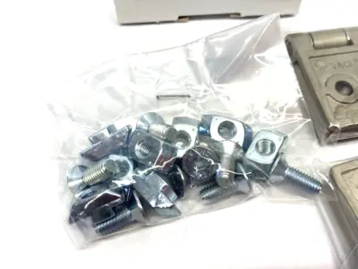 New | in-Stock Bosch Rexroth Robust Aluminum Hinge Set AL 45/45 2-PACK Flooring, Windows, and Doors Michigan US | Maverick Industrial Sales #1454284