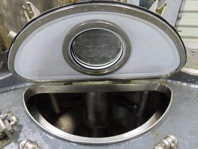 32" Ketema Mark III Basket Centrifuge, stainless steel perforated