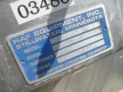 USED HAF EQUIPMENT INC. 58BV25S2
