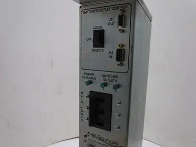 E-M Solutions 3001393-01 Model 10 Power Sequencer 200-240V 47/63Hz 24 Amp