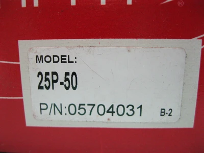 NEW Murphy 25P-50