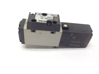 USED SMC SOLENOID VALVE 5 PORT 2 POSITION