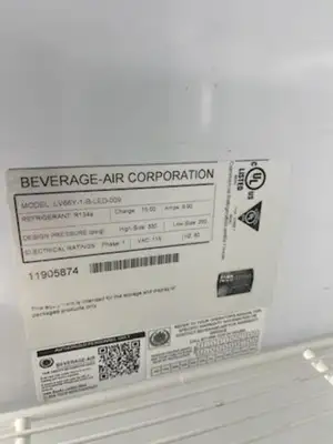 Used Beverage Air 2019 Beverage Air LumaVue 3 Glass Sliding Door Merchandising Cooler Refrigerator Display Refrigerators Illinois US | Falcon Restaurant Supply #1376452