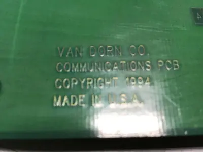 USED VAN DORN PC330-081 330-081