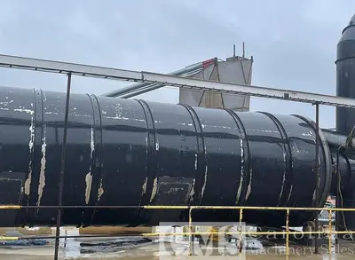 USED HEIL 10.5'X32' TRIPLE PASS ROTARY DRUM DRYER WITH WEBB BURNER