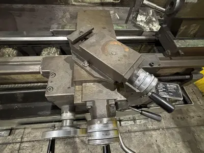14" X 40" CLAUSING METOSA MODEL #C1440 TOOLROOM ENGINE LATHE, 1-5/8": YOBRO #23849