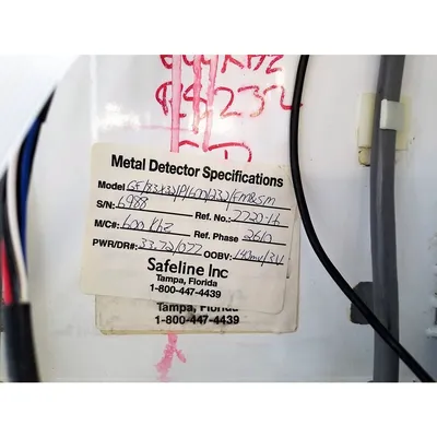 USED SAFELINE GF/83X32/P/600/232/FM&SM