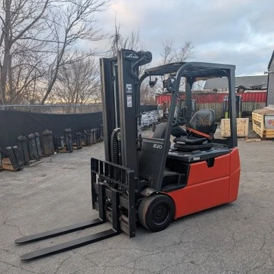 Used 2018 LINDE E20 Electric Forklifts Manitoba CA | Leavitt Machinery #1443700